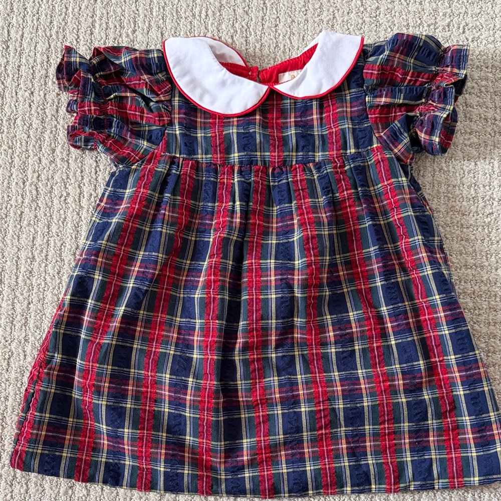 The Beaufort Bonnet Company Red and White Dress